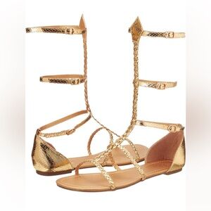 Greek Goddess Gladiator Sandal + free Greek Gold headband